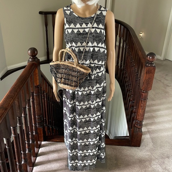 H&M tribal maxi dress 8 - Picture 2 of 12